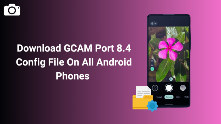 GCAM Port 8.4 Config File