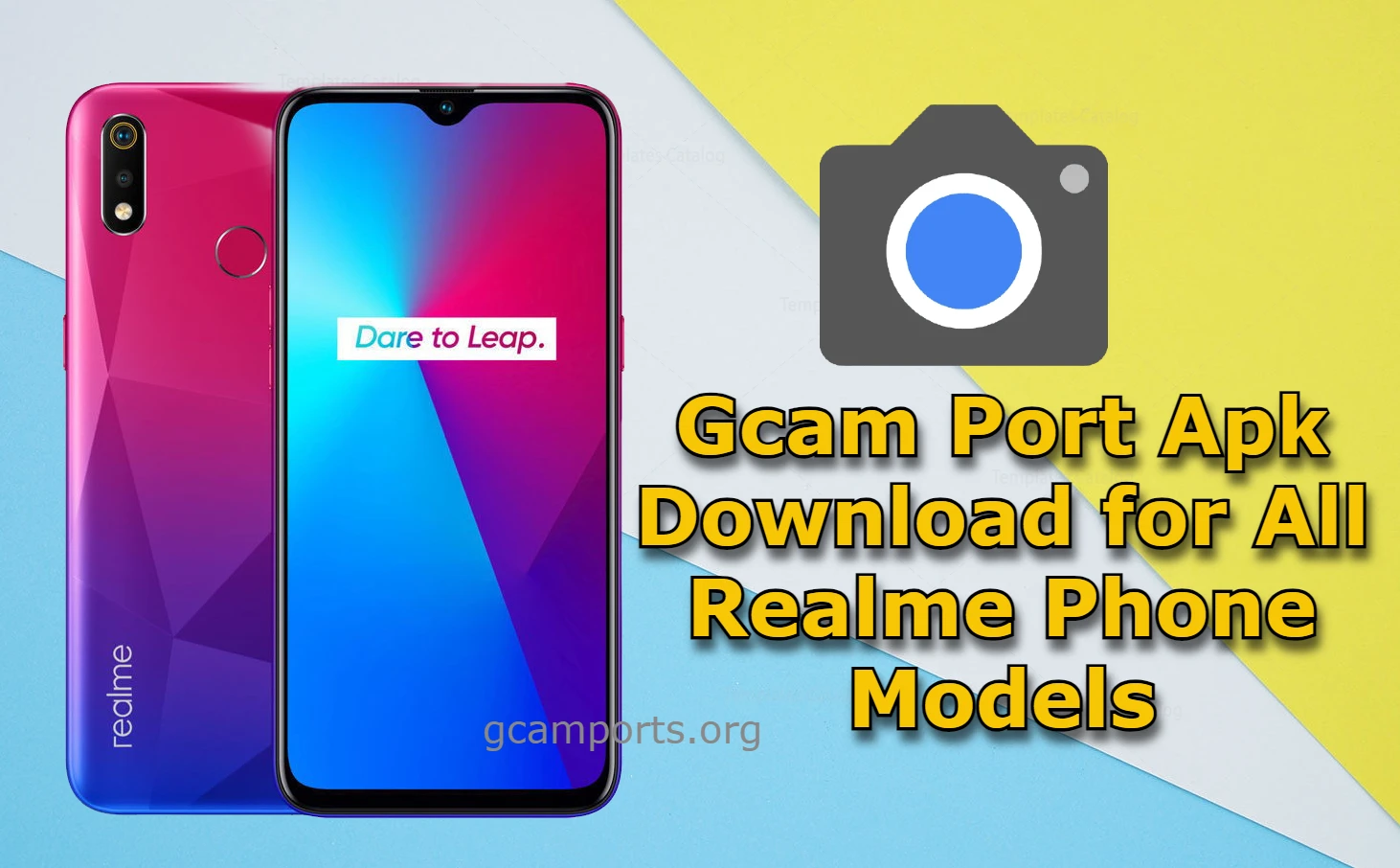 realme gcam port apk download